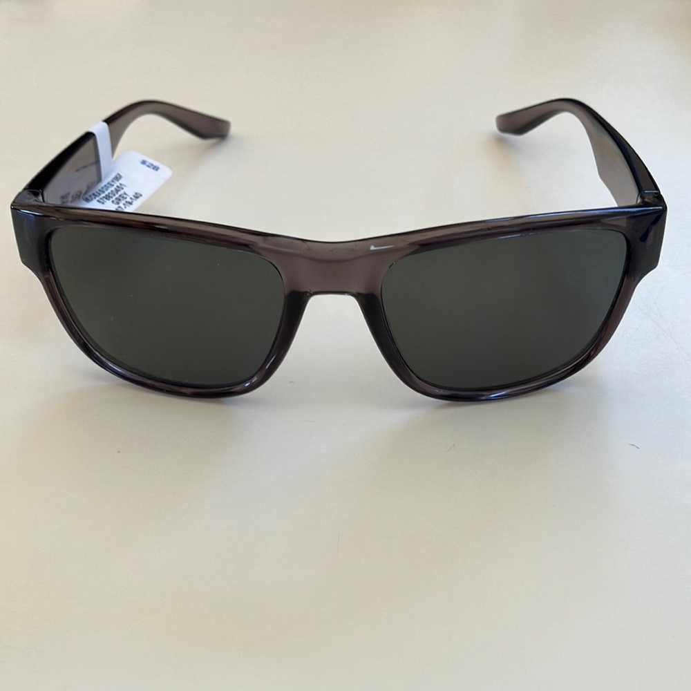 New M America 57-19-140 RXable Sunglasses smoke grey mens modern eyewear